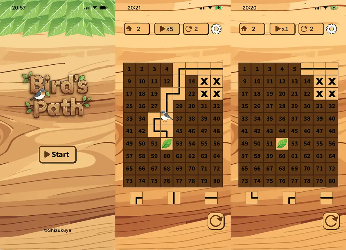 BirdsPath - 脳トレと温もりパズル ギャラリー画像 2