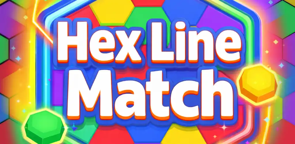 Hex Line Match: カラーパズル