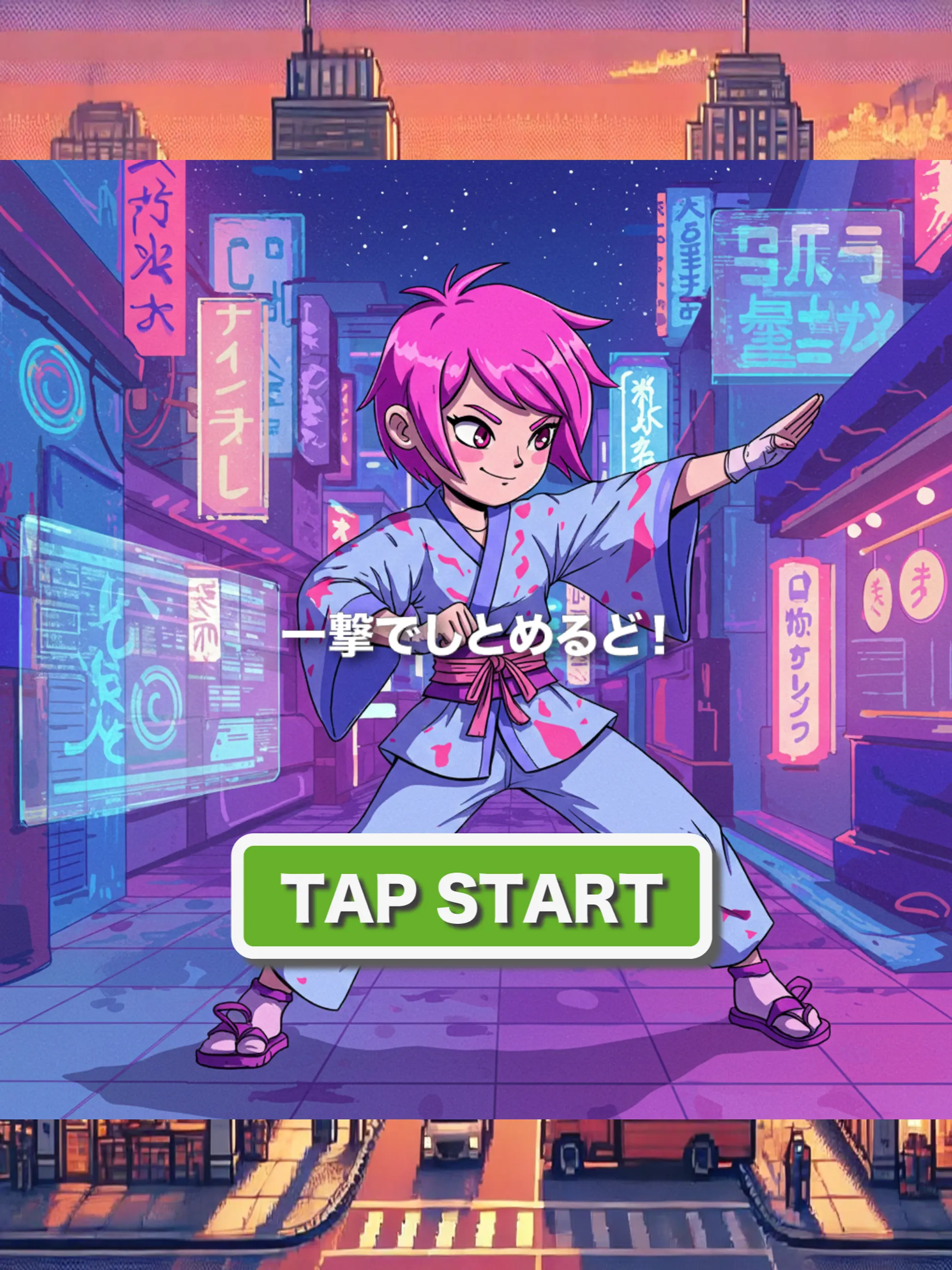 気合一発、敵を粉砕！スマホアクションゲーム「KIAI」リリース