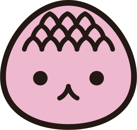 おにぎり オレンジ